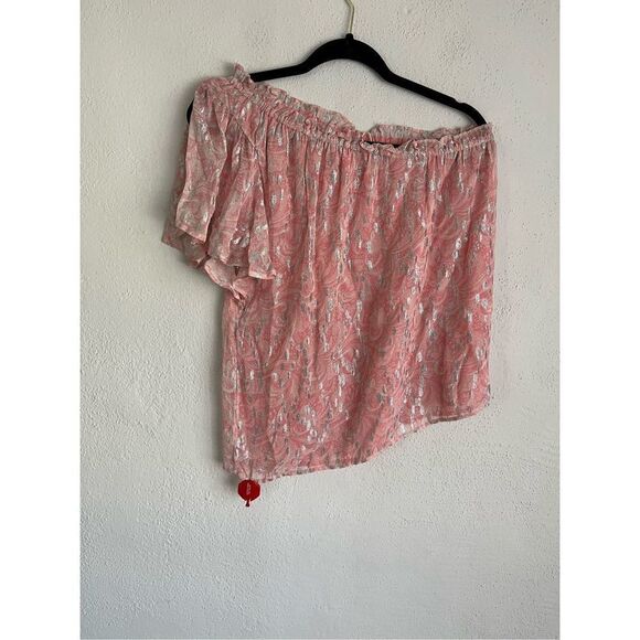 Ramy Brook Women's Printed Eleanor Flirt Combo Blouse, Size Small - Picture 10 of 11